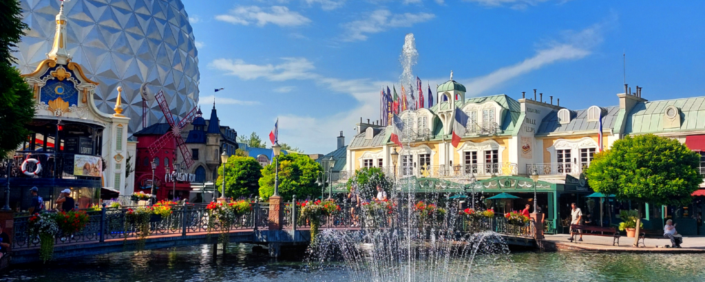 Europa Park zone France parc attractions Allemand